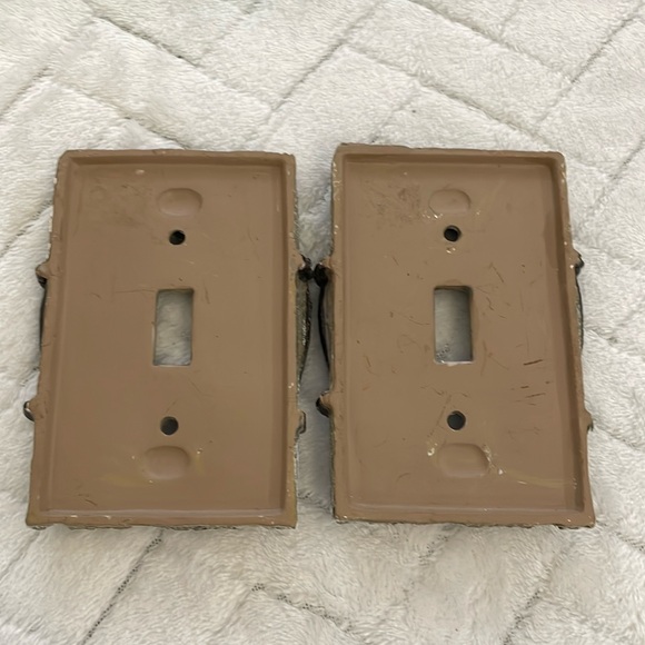 3-D light switch cover Cowboy Western #2 pieces - Picture 4 of 5